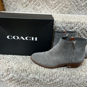 Coach Dani side zip booties